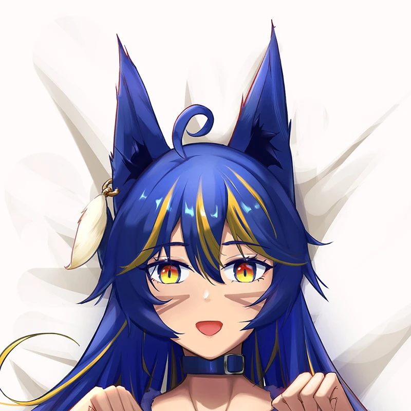 

Dakimakura Anime Pillow Cover Kel Vara Double Sided Print 2Way Cushion Cover Xmas Gifts