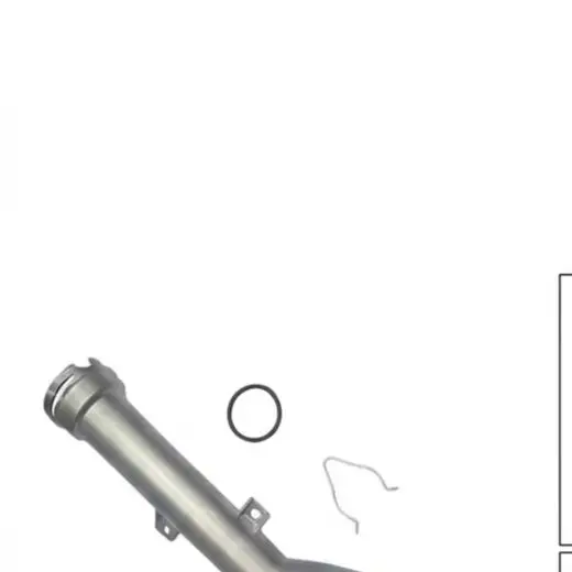 Aluminum Coolant Water Hose for For 207 2008 3008 C5 1.6 Vehicle Cooling System OEM Part 9800661880 1351VF 1351NE