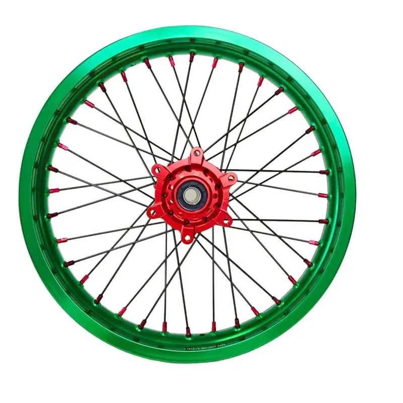 مجموعة عجلات Fit Sur Ron Ultra Bee 21*1.6 & 18*2.15 ذات لون مخصص عجلات الدراجة الترابية الكهربائية #4