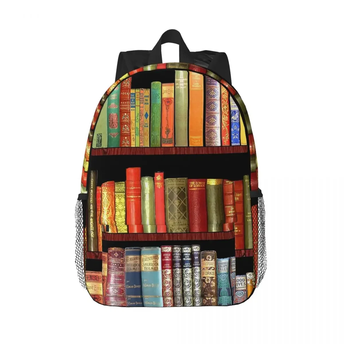 

Jane Austen Antique Books, British Antique Books Backpacks Boys Girls Bookbag Students School Bags Laptop Rucksack Shoulder Bag