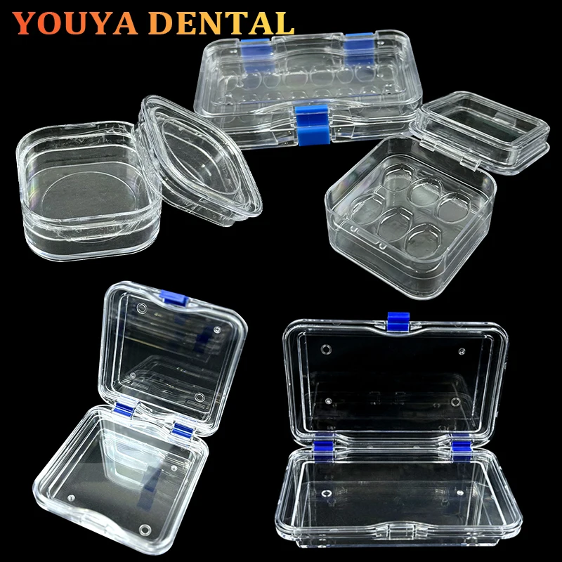 

Dentistry Transparent Denture Box Film Veneer Storage Box Transparent Display Crown Veneer Bracket Dental Materials Tools