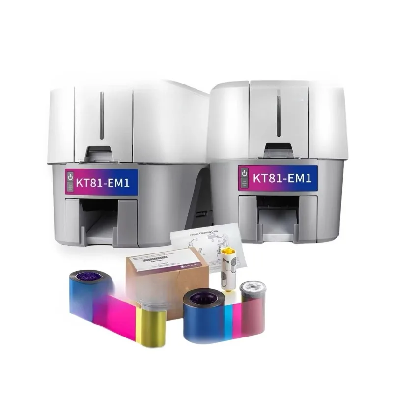 

Original Datacard Entrust KT81-EM1 Single Sided Dual Sided Nfc Business Id Pvc Plastic Card Printer
