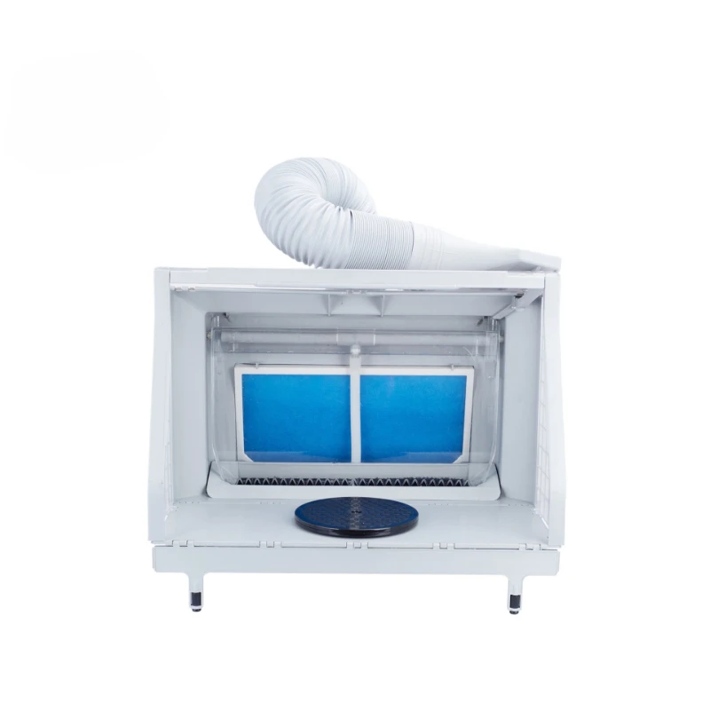 

Water curtain exhaust fan model painting and coloring workbench painting fan mist absorber