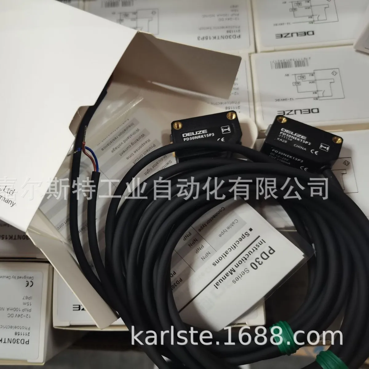 

2025 Original And Genuine PD30NTK05N3 Delz DEUZE Photoelectric Switch Sensor Is Available In Stock.