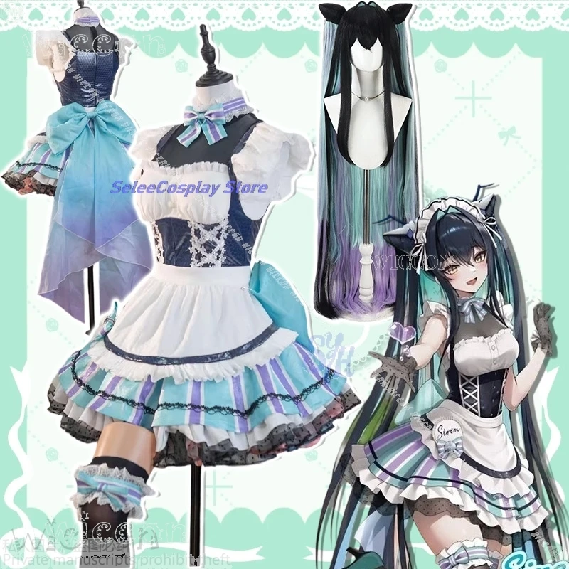 

Карнавальный костюм на Хэллоуин, старые сказки, косплей, игра NIKKE, богиня победы, аниме, костюм Kawaii, кофейня, горничная, Лолита, La