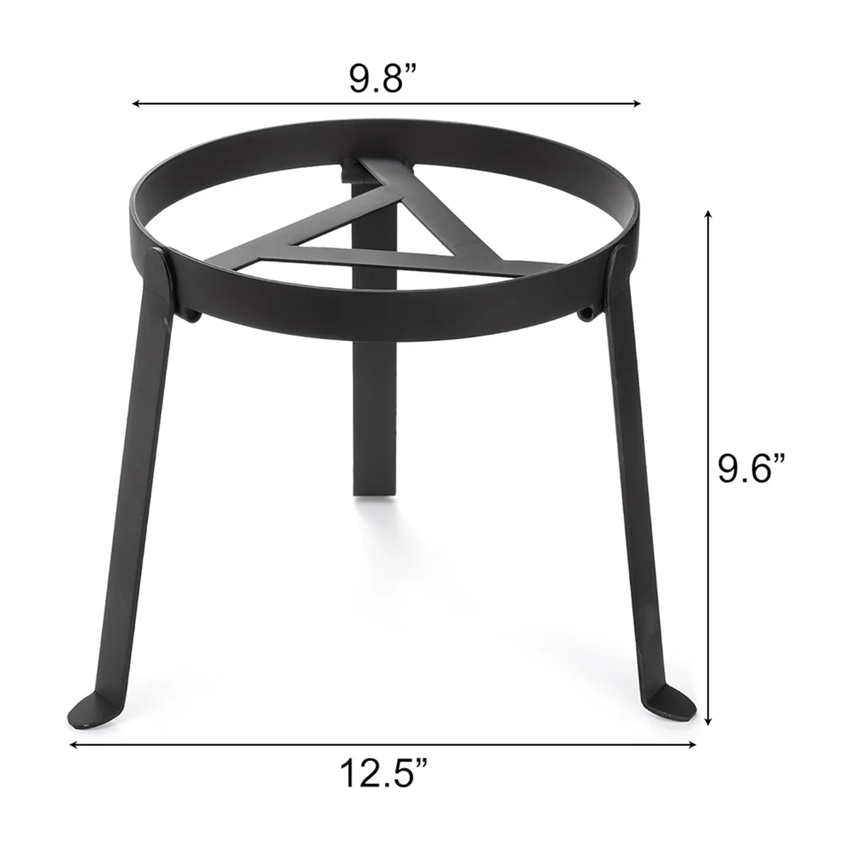 حامل ثلاثي القوائم من ABXHH، حامل ثلاثي القوائم للتخييم قابل للطي، حامل طهي مفتوح للنار، حامل ثلاثي القوائم عالي التحمل، طبخ نار المخيم