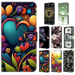 3D Flower pattern Magnetic Wallet Leather For Sony Xperia 1 5 10 II III IV Lite V 2023 Flip Case Sony 1VI 5VI 10VI 2024 Funda