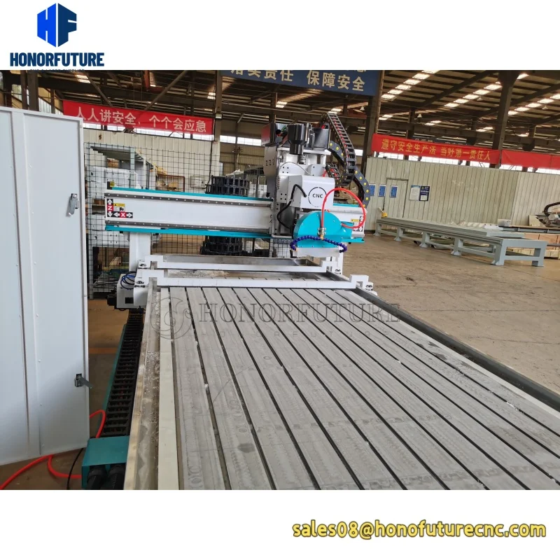 1328 ATC Woodworking Tools CNC Engraving Machine Industrial Engraver for Soft Metal Wood Acrylic Cutting 4*8ft' Auto Tool Change