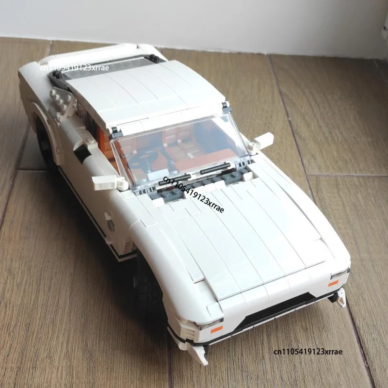 Hot MOC Sport Coupe Nissan 240 SX City Champions Supercars Building Blocks Idea Roadster Bricks Christmas Toy Car Gift Birthday