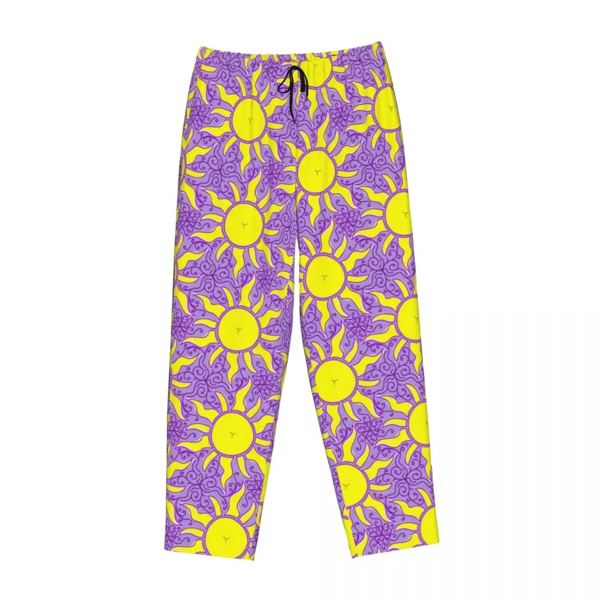 

Custom Rapunzel Sun Lantern Women Pajama Pants Lounge Sleep Sleepwear Bottoms with Pockets