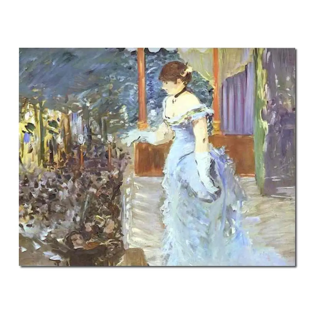 

Paintings for living room wall Singer at a Cafe Concert Edouard Manet High quality Hand painted