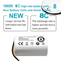High Capacity 14.4V 14.8V Li-ion Battery for Xiaomi Mijia Robot Vacuum Mop 2 Lite C103 EVE CC E10 B112/B112 E12 - 3500-9800mAh
