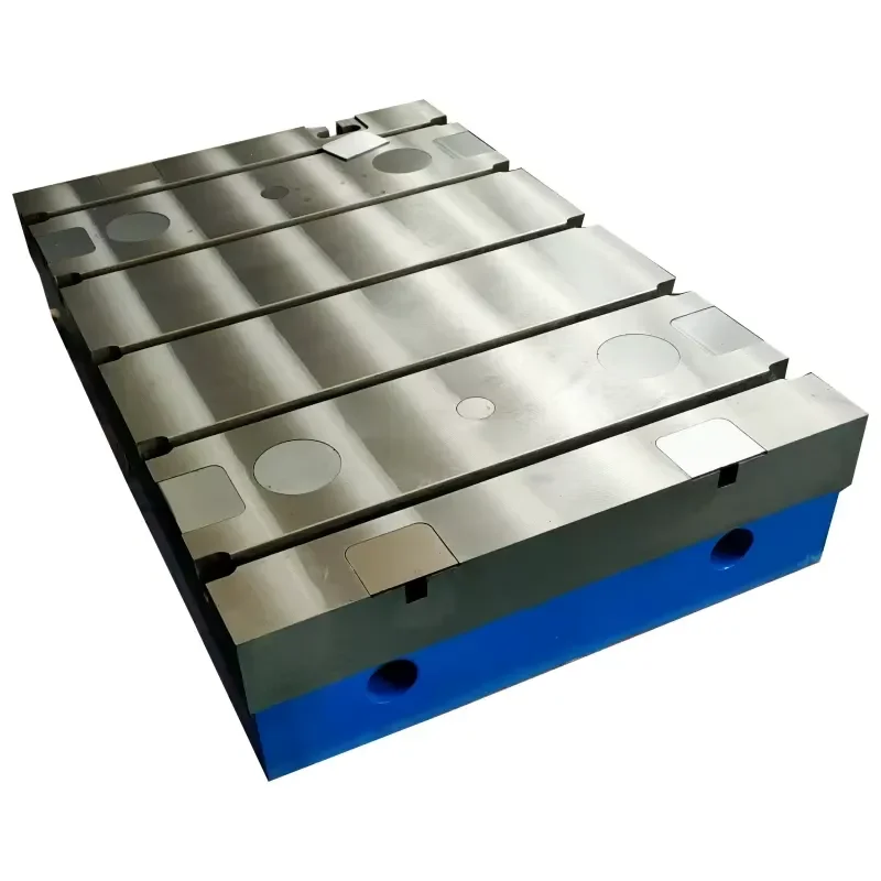Heavy Duty Cast Iron T Slot Platform Plate Precision Machined Surface for Industrial Workshop Tooling Direct Factory Supply