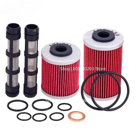 Suitable for KTM690/200/250/390DUKE/RC/ADV Black Arrow 401 oil filter set oil compartment