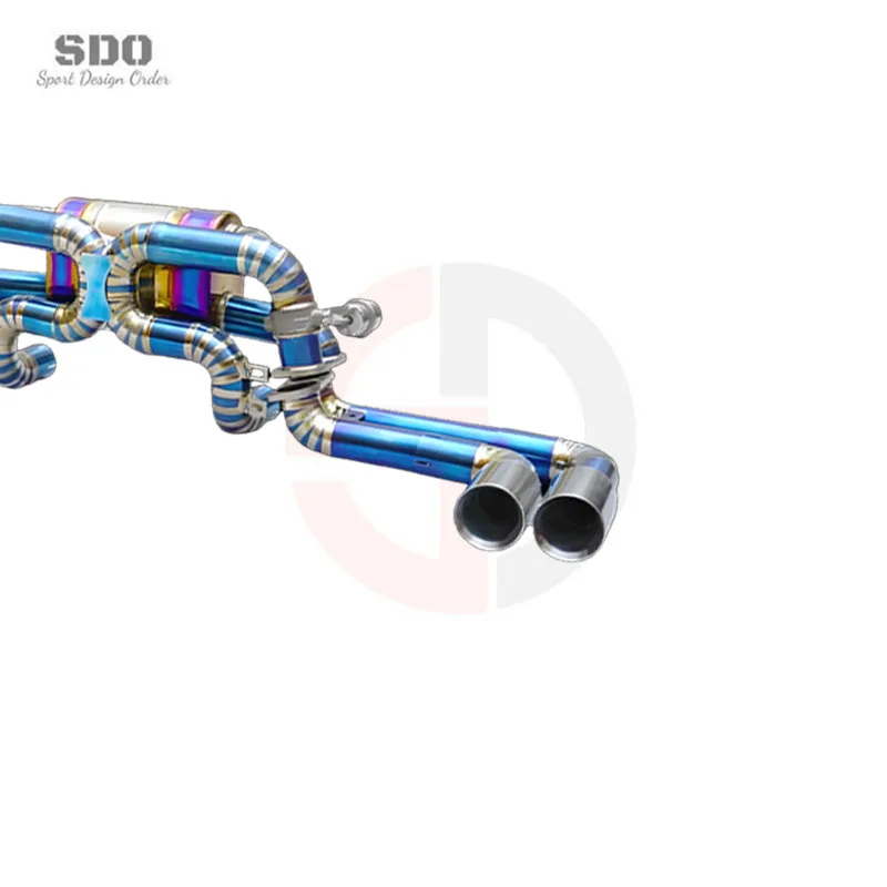 OEM Quality Catback Exhaust System for  360 F360 3.6 2003-2005 Escape Titanium Exhaust Pipes Vacuum Muffler Systems