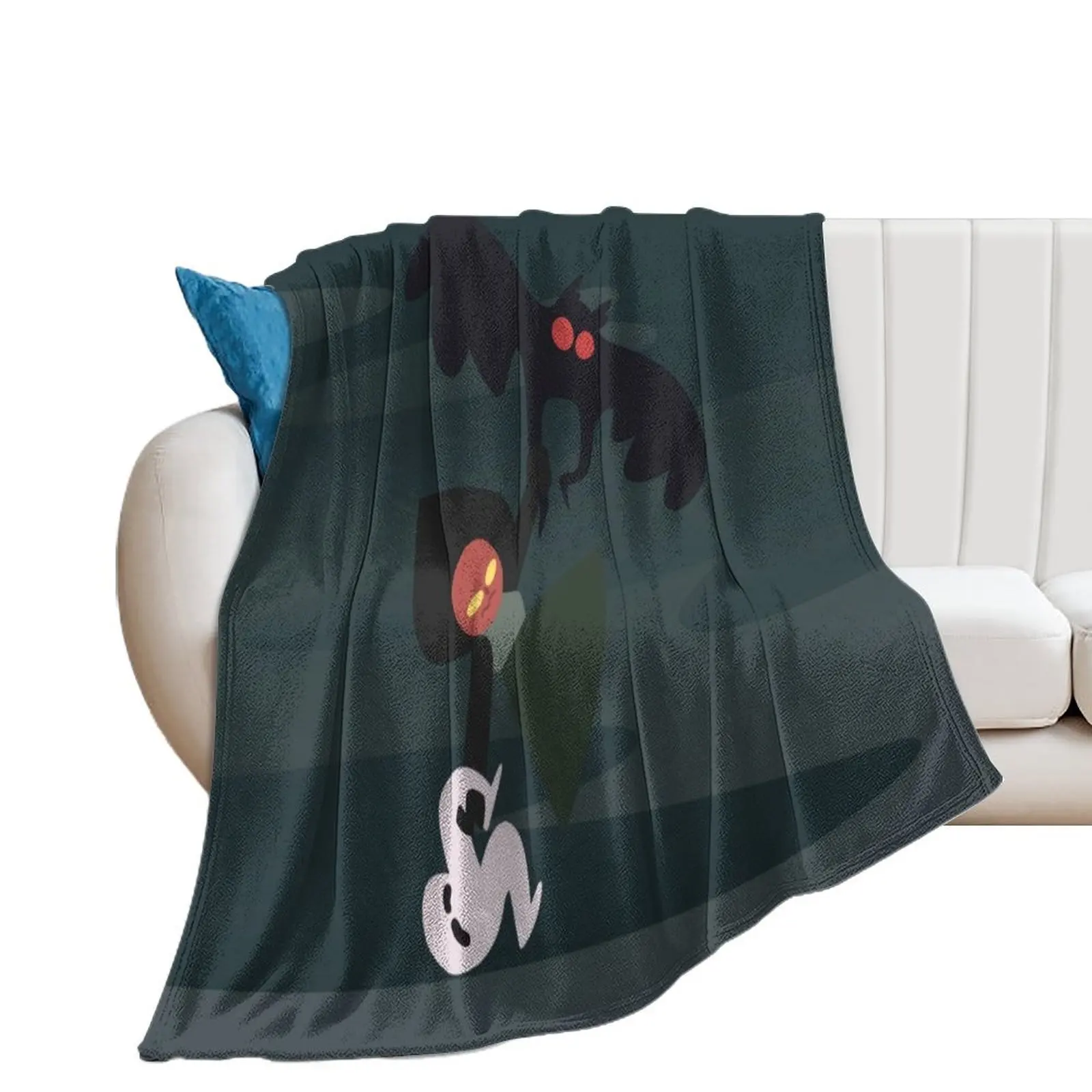 

Cryptid Friends Throw Blanket halloween Soft Big Blankets