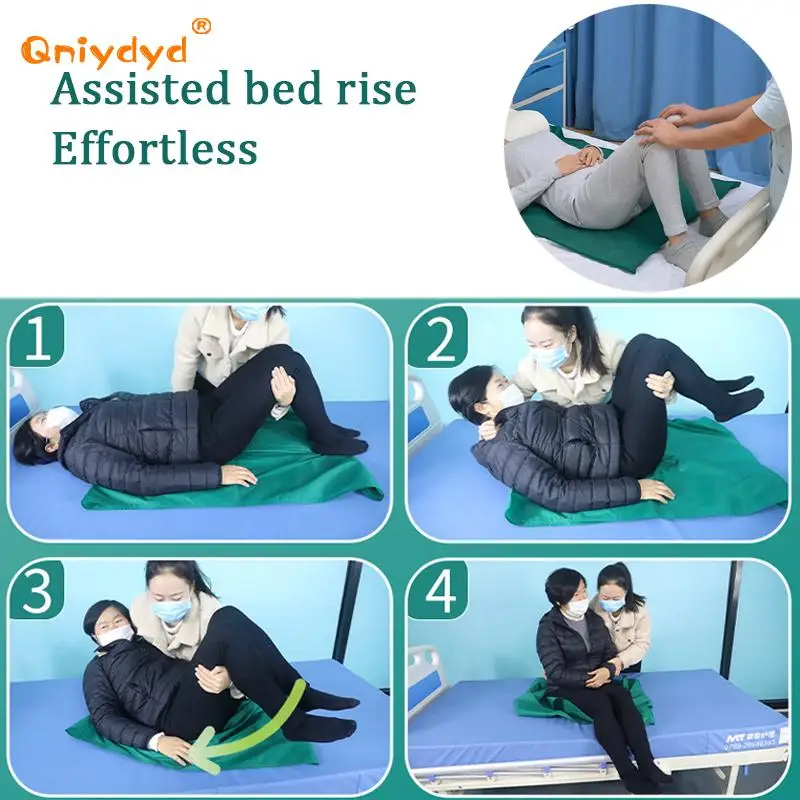 Slide Sheet for Elderly Bedridden Patient Lifting Sliding Washable Cloth  Positioning Bed Transfer Pad