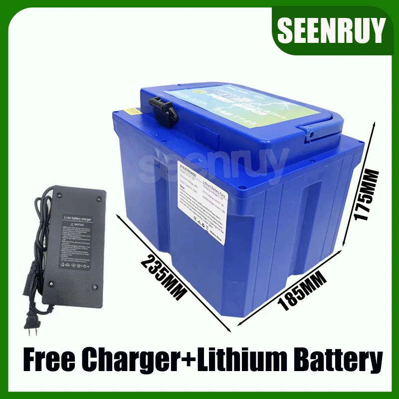 60V 35AH Lithium Battery with BMS 50A 80A 100A 120A For Electric Wheelchair RV Electric Vehicle Forklift