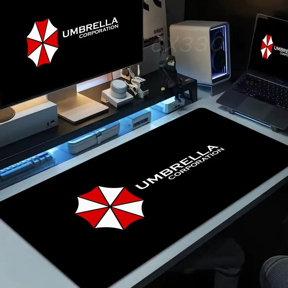 

Umbrella Corporation Mouse Pad Large Computer Mousepad Office 1000x500mm XXL Pc Gamer Non-slip Rubber Keyboard Deskmat