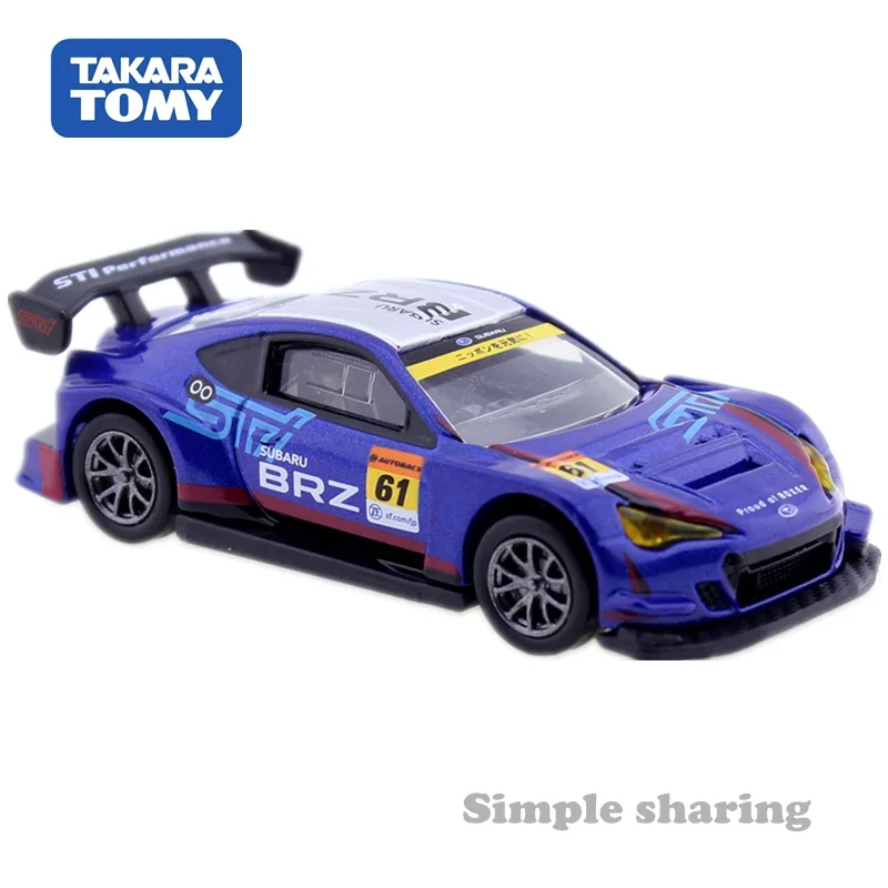 Takara Tomie Premium 18 Subaru Brz R & D Sport Schaal 1/60 Auto Kinderen Speelgoed Motorvoertuig Diecast Metalen Model Nieuw