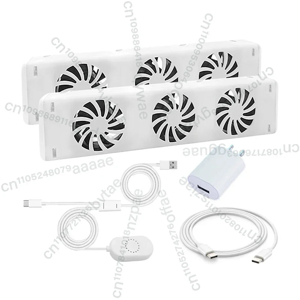3-Fan Magnetic Fireplace Cooling Fan Intelligent Radiator Fan MXRV-S01 Cooling Fan Suit Smart Radiator Booster Extension Cooling