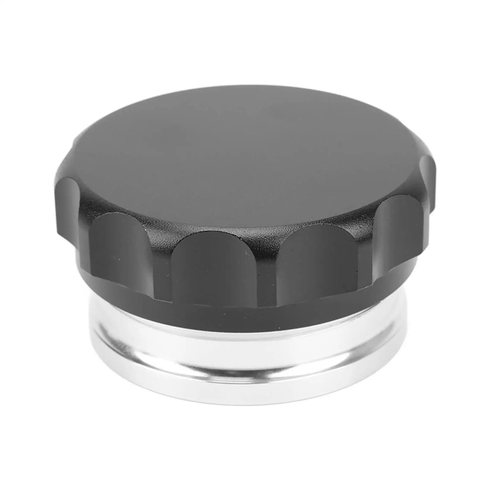

Overflow Coolant Tank Cap Universal Black Silver 2in 58mm Coolant Reservoir Cap for engine