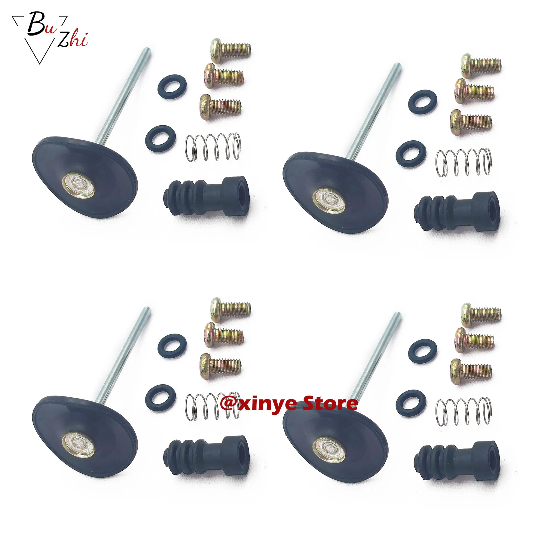 Carburetor Repair Kit Diaphragm Air Cut-Off Valves Membrane  for Yamaha YP250 VP300 VP YP 300 250A majesty 125 180 250