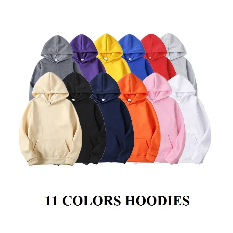 

Solid Hoodies Men Autumn Casual Hooded Plus Size Sweatshirts Fashion Long Sleeve Pocket Winter Couple Hoody Tops purple clothes