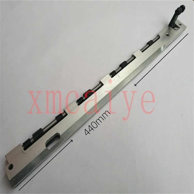 High Quality GT-1304 Offset Gripper Bar Windmill 13x18 offset T-Platen Offset  Machine Parts Length 440mm