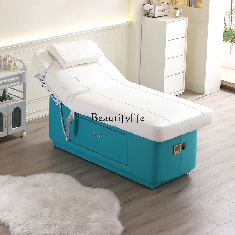 Electric Beauty Massage Massage Bed Lifting Constant Temperature Heating Physiotherapy Latex Bed