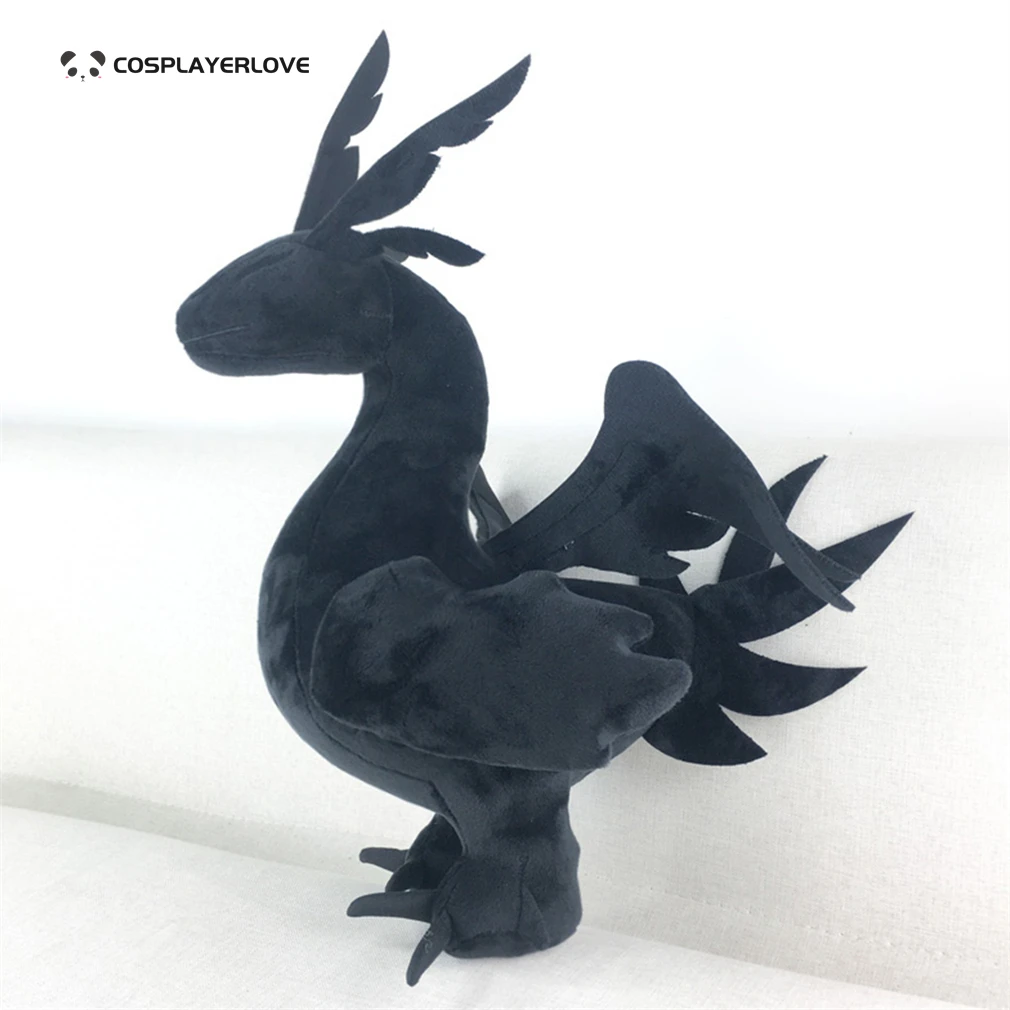 Accessoires en peluche Vtuber Selen hypothécaire suki ember Black Dragon, accessoire de Noël et du Nouvel An!