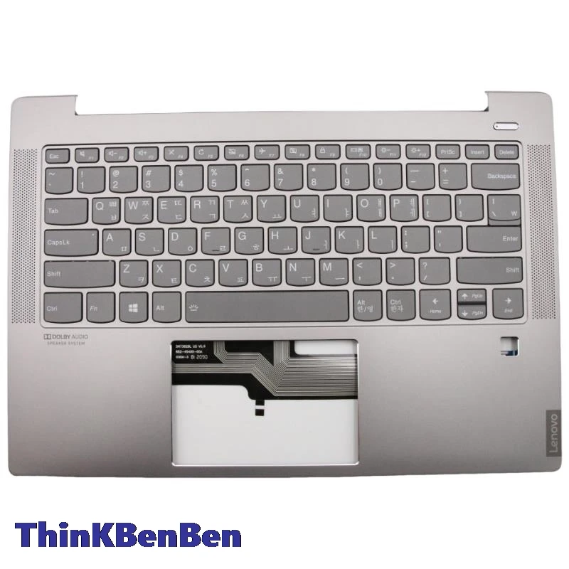 

KR корейский серый верхний чехол для клавиатуры, упор для рук, чехол для Lenovo Ideapad S540 14 14IML 14API 14IWL 5CB0S17219