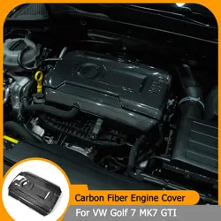 Carbon Fiber Car Engine Cover Bonnet for Volkswagen VW Golf 7 MK7 GTI Hatchback 14-17 Non Standard Hood Engine Cover Trim Bonnet