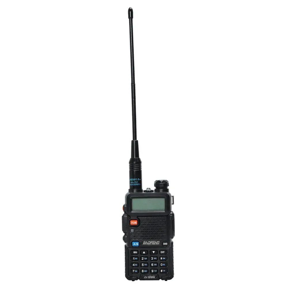 Nagoya NA-701 SMA-Female Dual Band Handheld Soft Antenna for BaoFeng UV-5R UV-82 BF-888S UVB3 Plus Wouxun KG-UVD1P Walkie Talkie