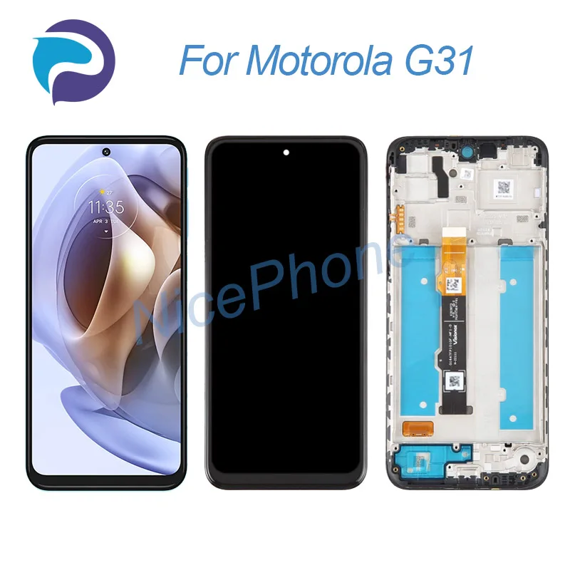 for Motorola G31 LCD Screen + Touch Digitizer Display 2400*1080 XT2173-3 Moto G31 LCD Screen display