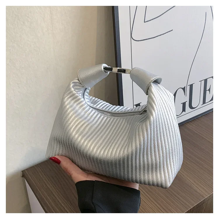 

2024 New Fashion Women Handbag PU Leather Tote Shoulder Crossbody Bag Simple Casual Elegant Bag for Daily Use