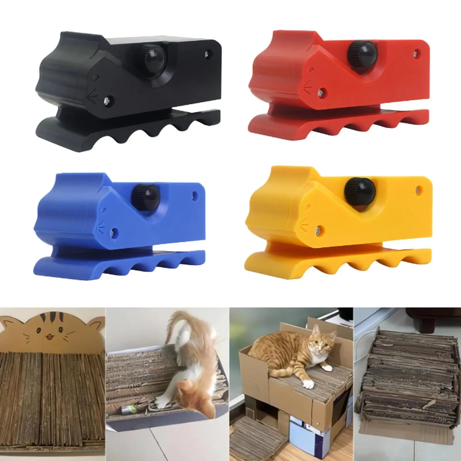 

Cardboard Cutter for Scratch Pad Creative Corrugated Cutter for Cat Lovers Crafting Making Scratching Board Blade Not Included