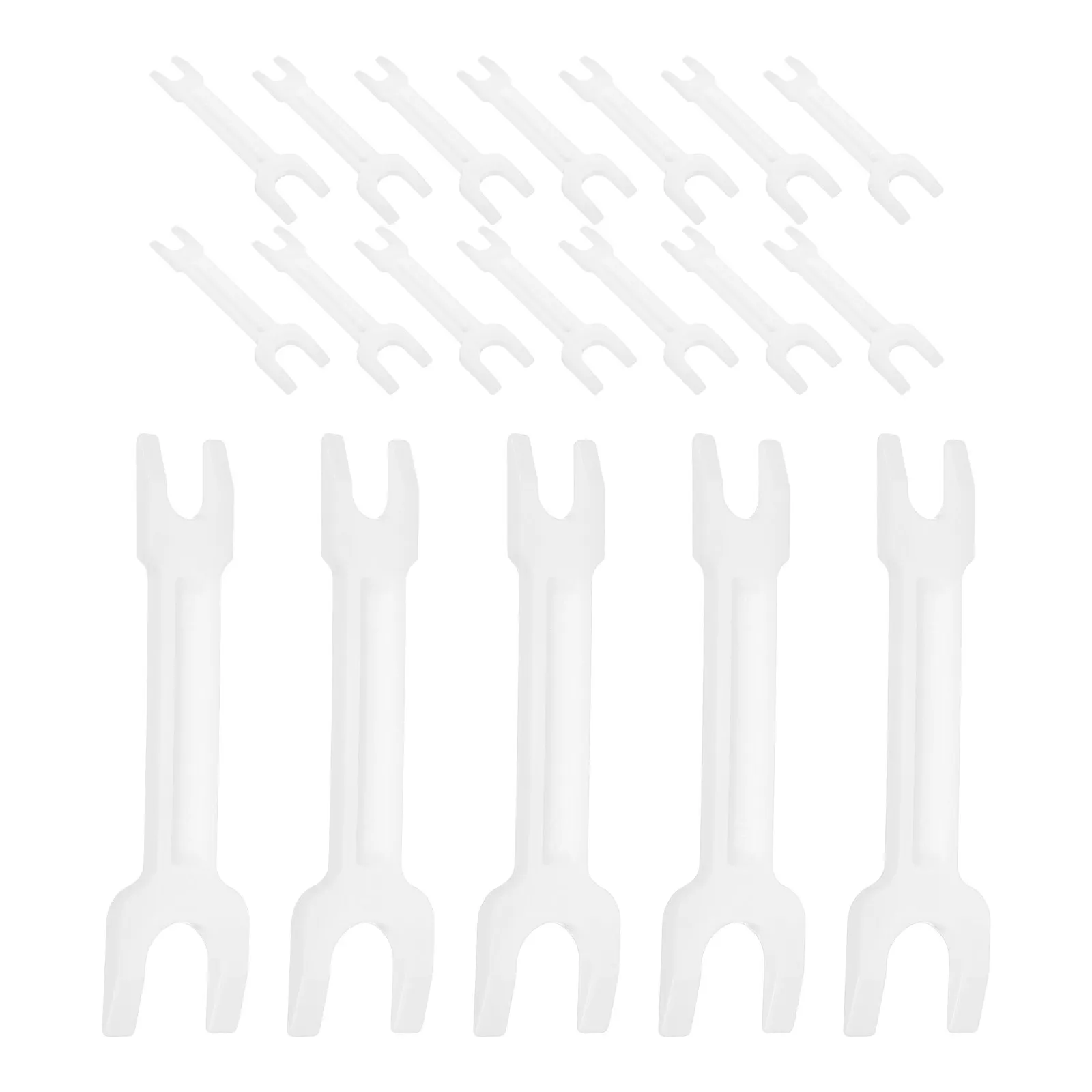 20Pcs Water Pipe Disassembly Tool Quick Connect Tubing Release Plastic Spanner for Water Filter Cartridge Removal Ro System