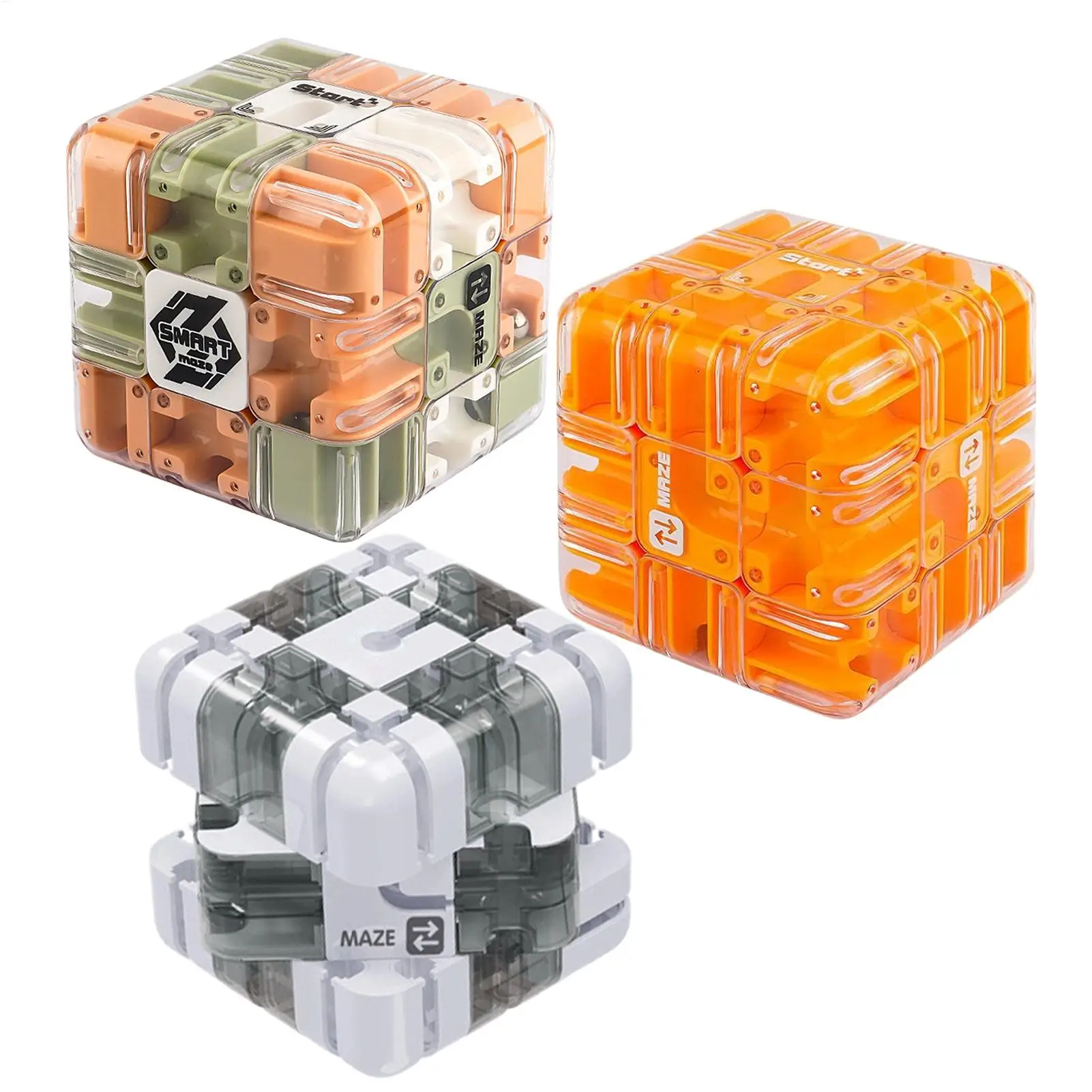 Kostka Labiryntowa Maze Magic Cube Zabawki Antystresowe 3D dla Dzieci Kreatywna Układanka Kostka Logiczna Rozwijająca Inteligencję Zabawki Edukacyjne