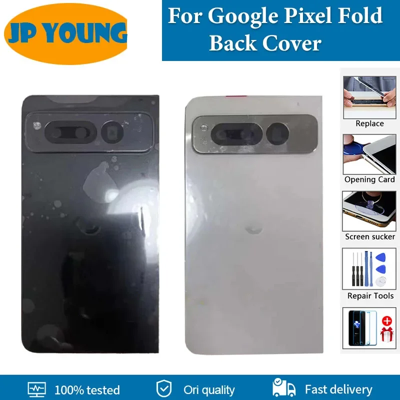 

Original Back Cover for Google Pixel Fold, Battery Cover, G9FPL Rear Case Housing for Google Pixel Fold Back Cover Replace