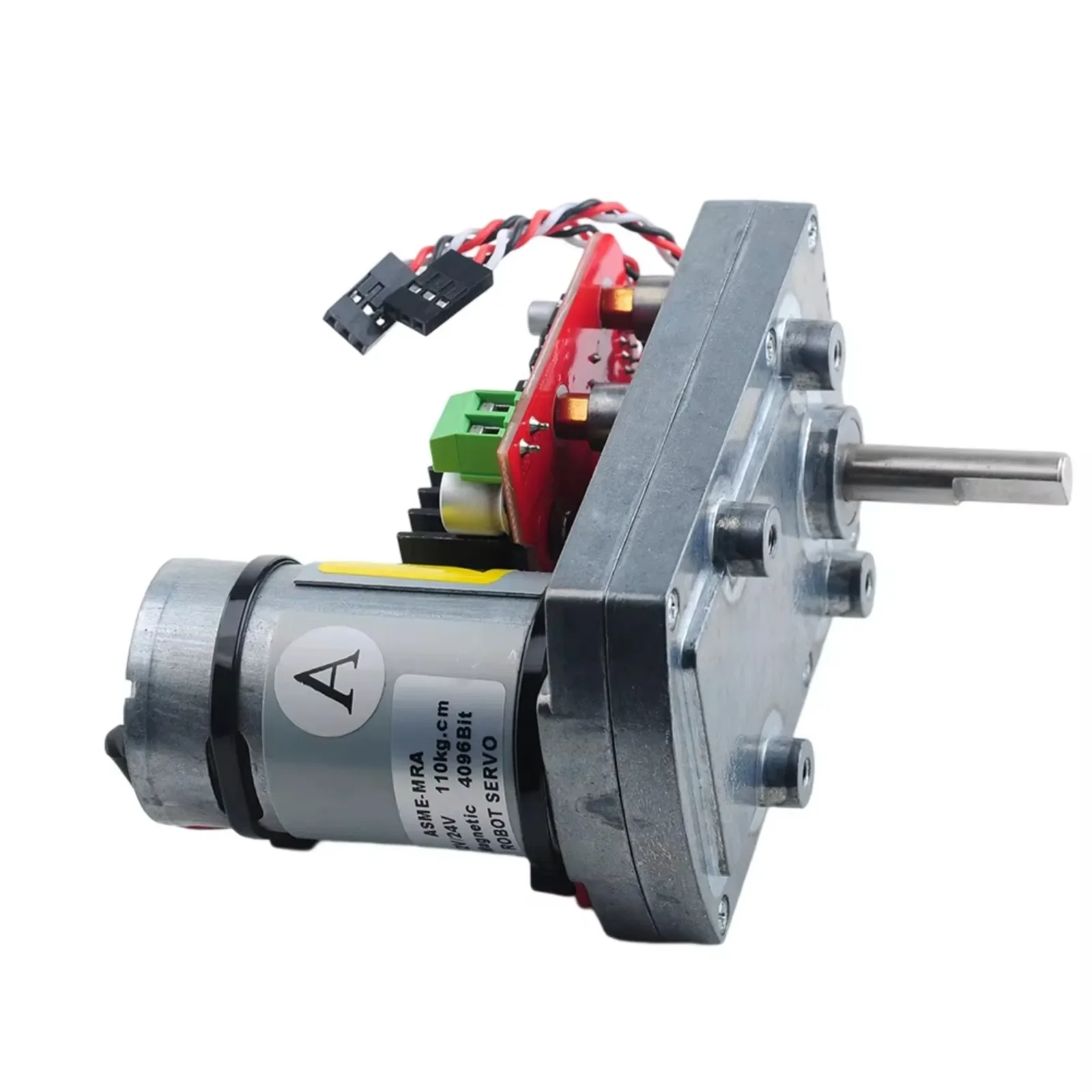 ASME-MRA 110kg.cm High Torque Servo Magnetic Encoder 360 Degree Digital Servo for Robot Arm Valve Control Camera PTZ