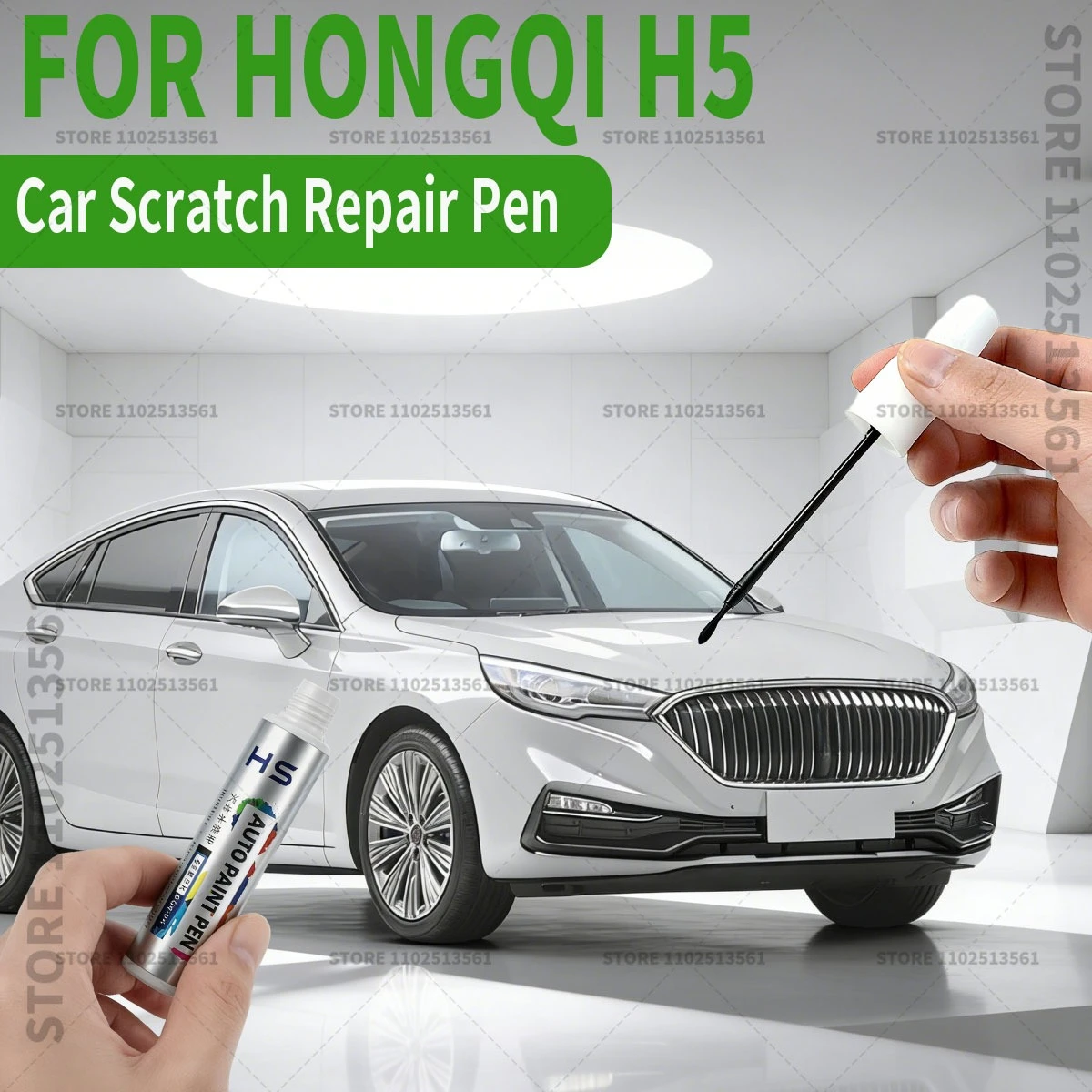 

Ручка-корректор для ремонта лакокрасочного покрытия автомобиля Hongqi H5, средство для удаления царапин, аксессуары для авто, DIY, белый 1C, красный 1Q, синий 2M, серый 1N, черный 2J, коричневый