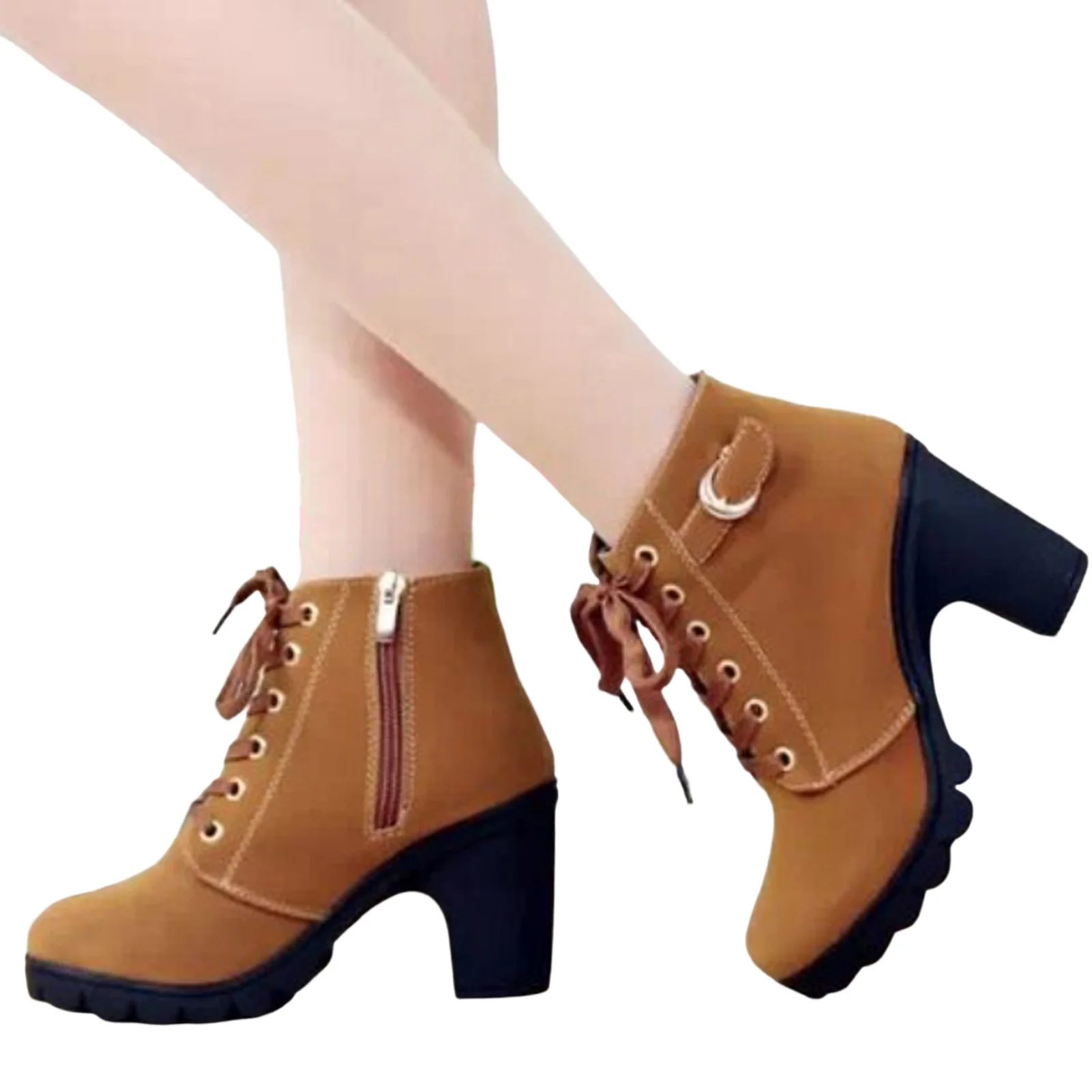 Women Warm Weather Wear Boots Smooth and Waterproof PU Fabric Boots for Women Ladies Young Girls Wear