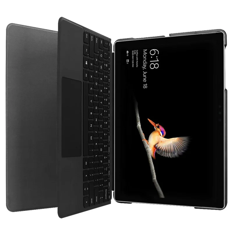 Fotografia 5: Capa Protetora para Microsoft Surface Go4/Go3/Go2 com Suporte Frontal para Teclado e Tablet