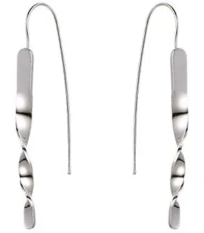 

LSLYTQ Concise Irregular Long Drop Earrings/Temperament Statement For Women Earrings Jewelry