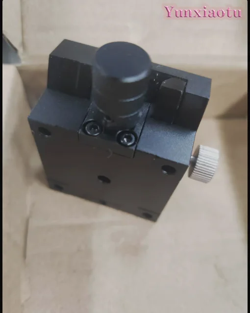 X-axis GFG60 * 60 Radian Angle Platform Optical Manual Tilt Platform Precision Fine Adjustment Slide Horizontal Adjustment