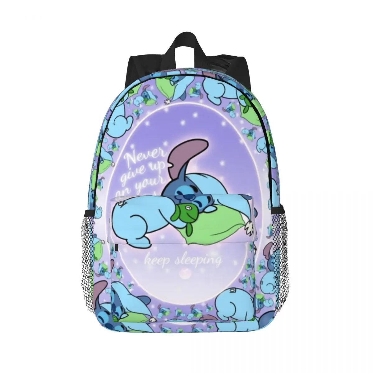 

Disney Stitch Printed Lightweight Casual Schoolbag For School, Outdoor, Shopping, Office 15inch