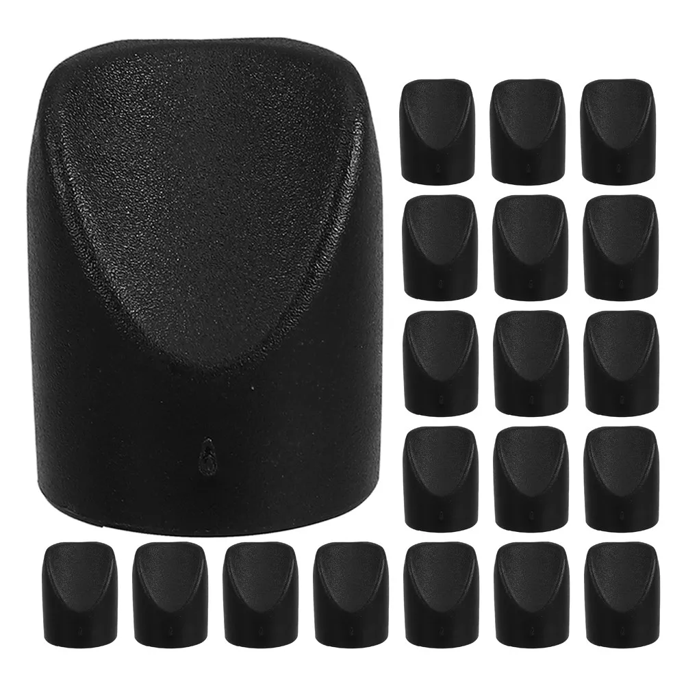 50Pcs Folding Chair V Shaped Stabilizer Caps Non Heavy Duty Replacement Leg Protectors End Caps for Padded Metal Chairs
