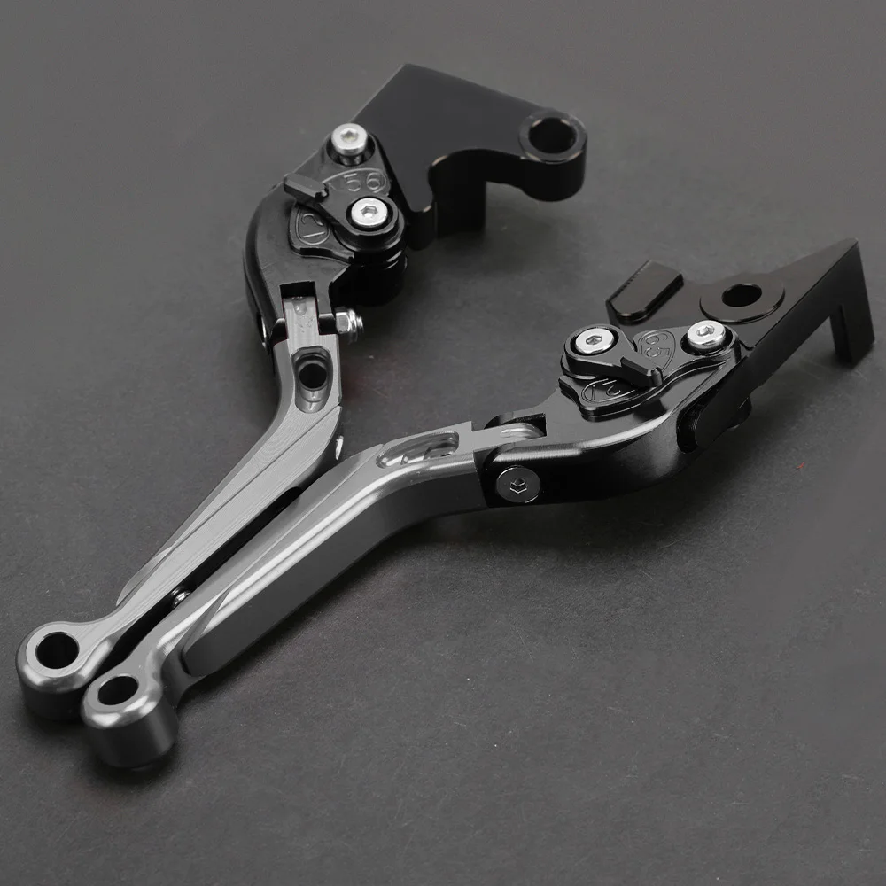Aksesoris Motor untuk DUCATI Monster 1000 Dark 2003 2004 2005 2006 Tuas Rem Kopling Pegangan Pegangan Kontrol Dapat Disesuaikan