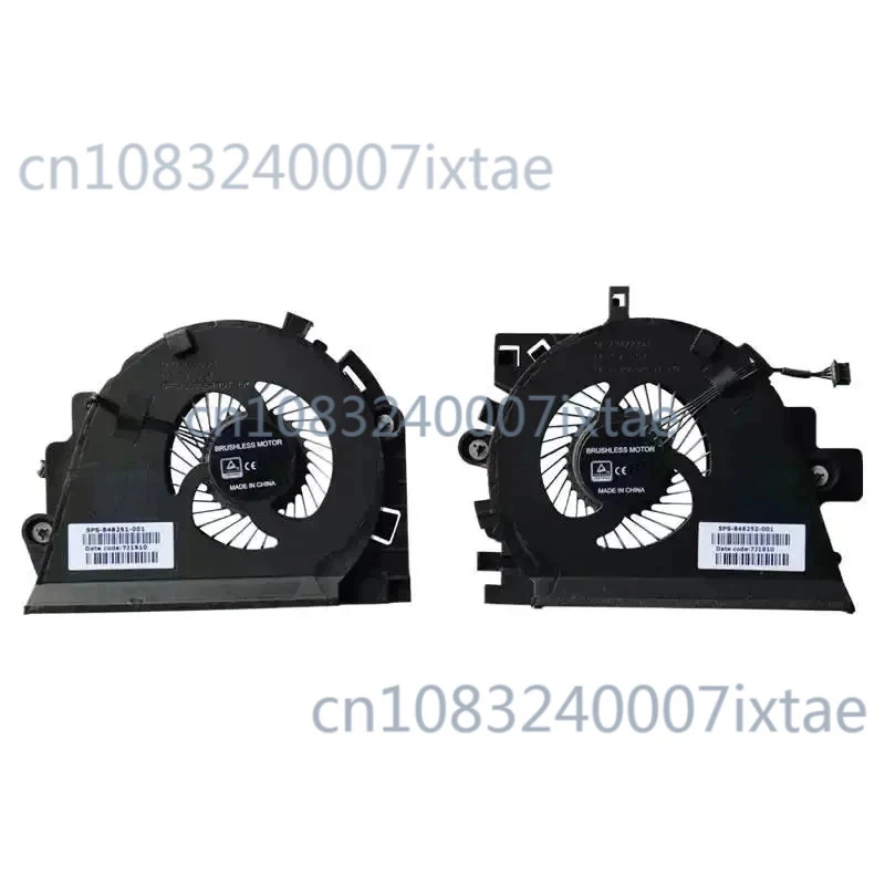 oh Replacement New Laptop CPU+GPU Cooling Fan for HP Mobile Worstation ZBook 15 G3 15 G4 HSTNN-C87C Laptop Series
